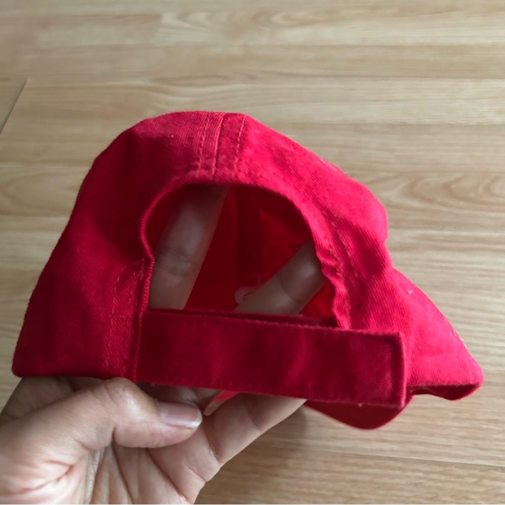 Houston Rockets Red Logo Baseball Cap OS - Picture 6 of 7